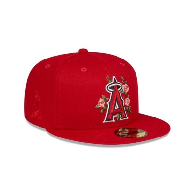 Los Angeles Angels Gorra | New Era MLB Bloom 59fifty Fitted Cap Mexico - Rojos